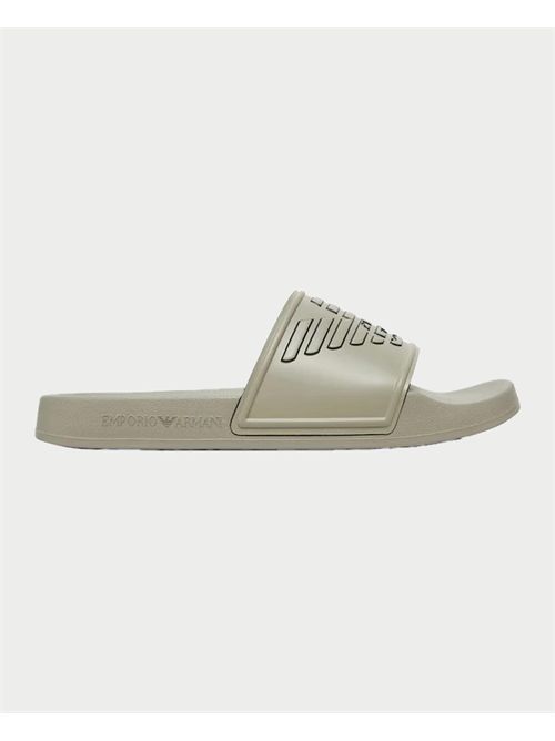 Sliders uomo Emporio Armani con maxi logo EMPORIO ARMANI | XVPS11-XR273U529